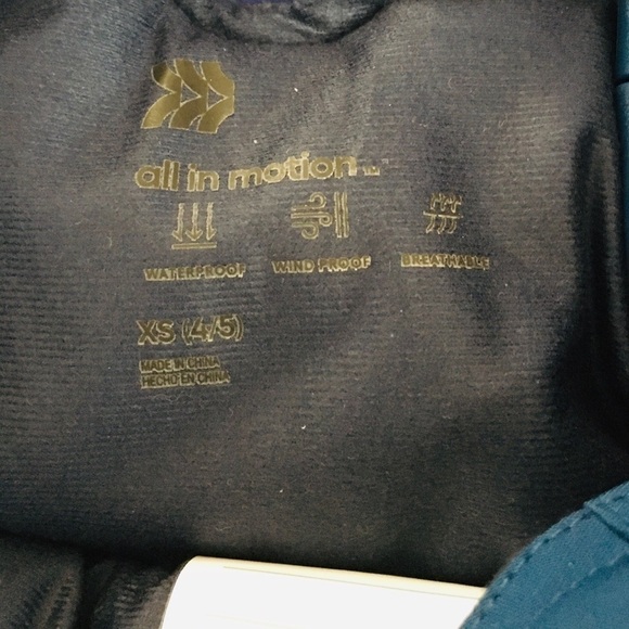 All in Motion Boys’ Blue Sport Snow Bibs XS NWT - Picture 6 of 8